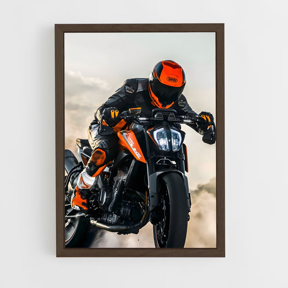 Poster Éminent Duke 790 – affiche KTM Moto (vue 5)